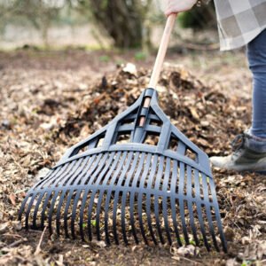 AMES - Extra Wide Leaf Rake 60cm - Image 2