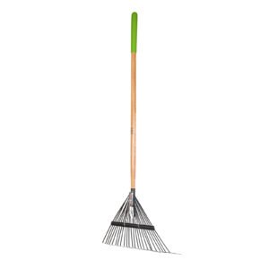 AMES - Flat Tine Leaf Rake - Carbon Steel - Image 2