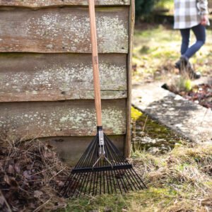 AMES - Flat Tine Leaf Rake - Carbon Steel - Image 5