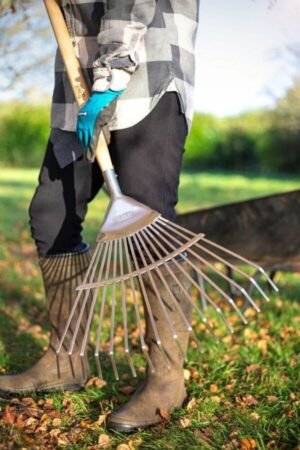 AMES - Lawn & Leaf Rake - Stainless Steel - Image 4