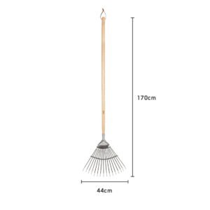 AMES - Lawn & Leaf Rake - Stainless Steel - Image 5
