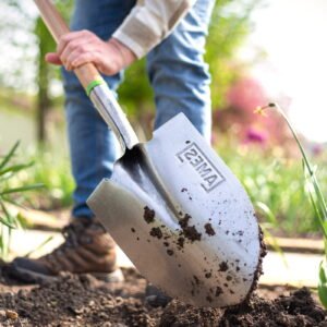 AMES - Pointed Shovel - Carbon Steel - Image 3