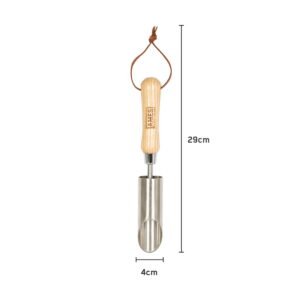 AMES - Small Hand Bulb Planter - Stainless Steel - Image 4