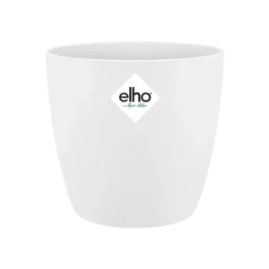 Elho - Brussels Round Mini White 9.5cm - Image 2