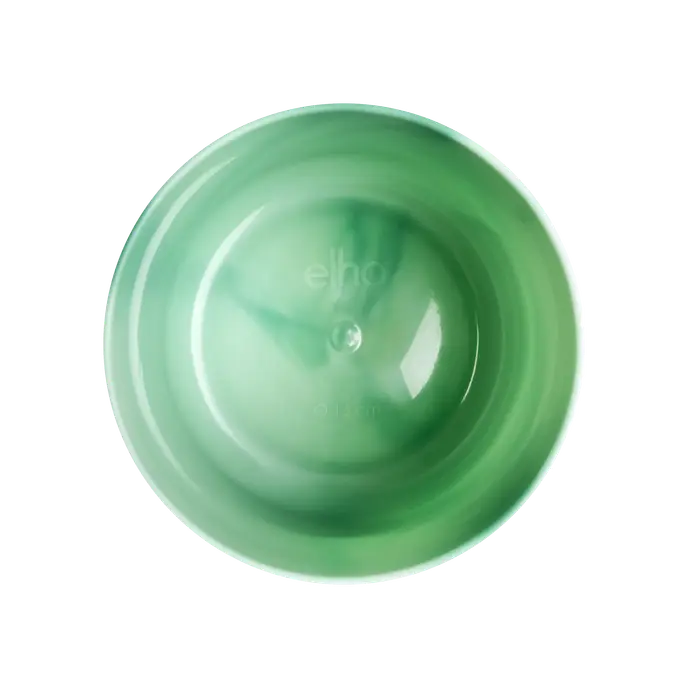 Pot De Fleur Intérieur Elho Ocean Collection - Plastique 100% Recyclé Avec Système D'Irrigation - Vert Pacifique 22.3x20.4 Cm